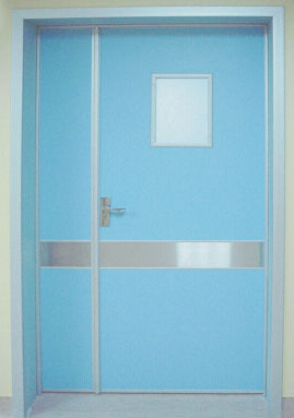 Medical composite one-way door
