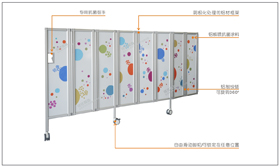 26#医用折叠屏风