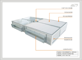 5#层流净化送风天花（侧布/平铺型-D系列）