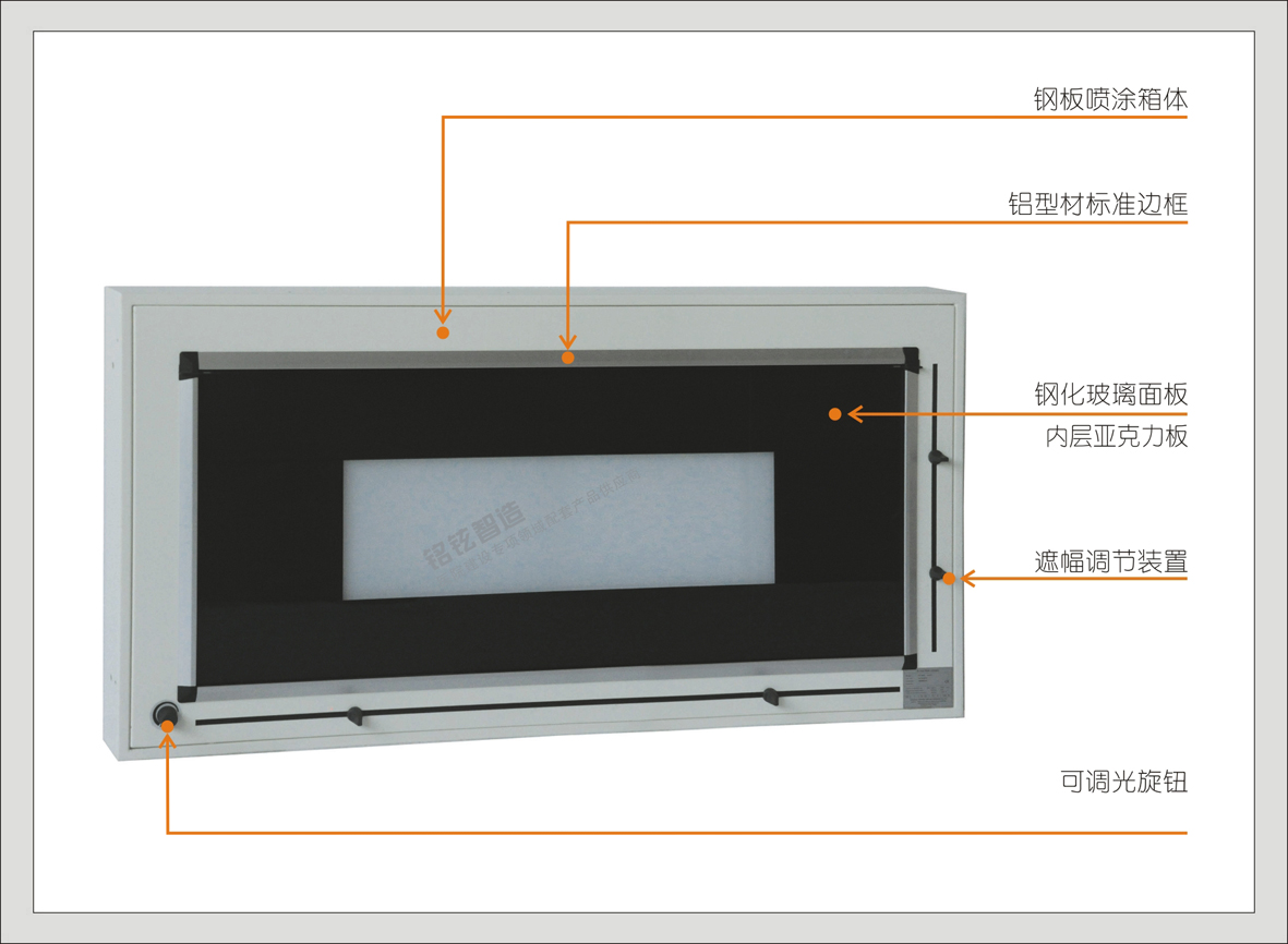 6#42303遮幅式三联观片灯(B系列)
