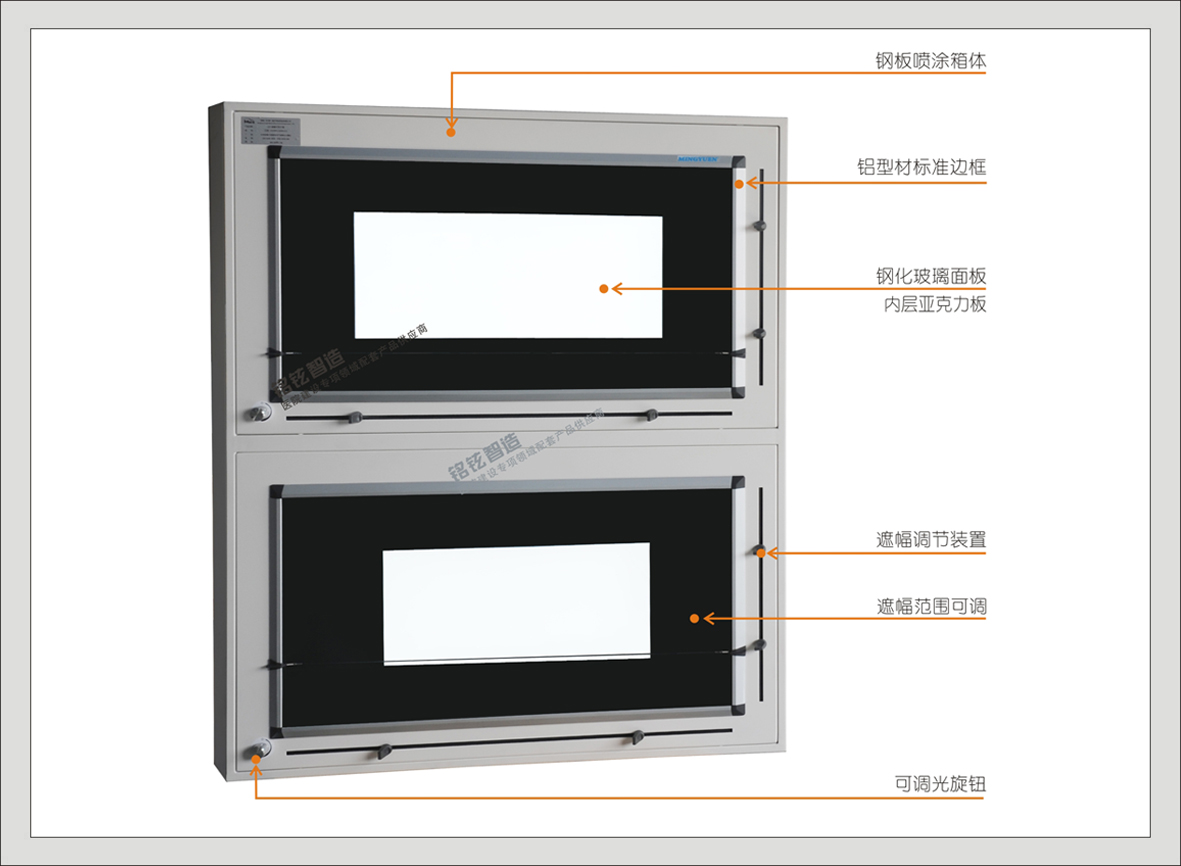 7#42304遮幅式四联观片灯(B系列)
