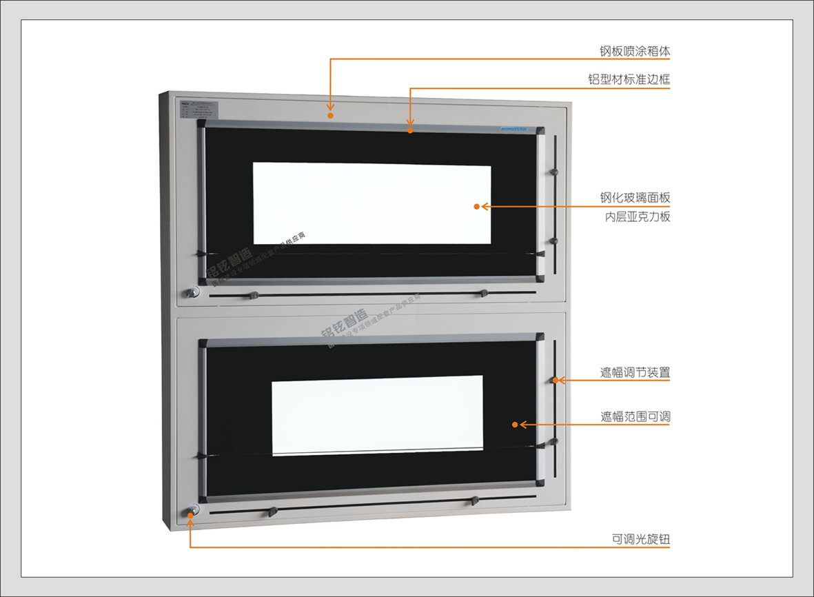 8#42306遮幅式六联观片灯(B系列)