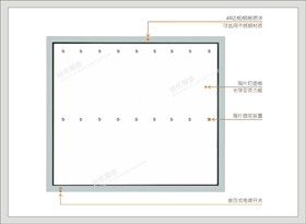 18#42706六联观片灯(E系列)