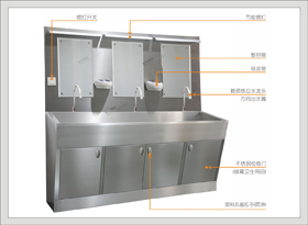 3#47203不锈钢三人位洗手池(/A系列)
